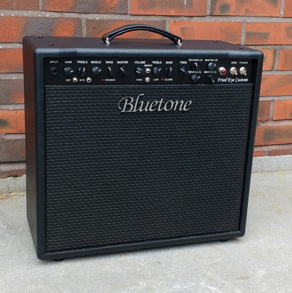 Bluetone Fried Eye Custom combo Mesa black tolex Front 22.7.2016