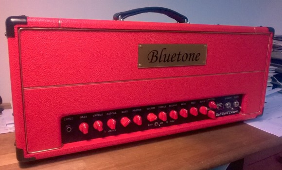 Bluetone Red Devil Custom Head red tolex 18.8.2015