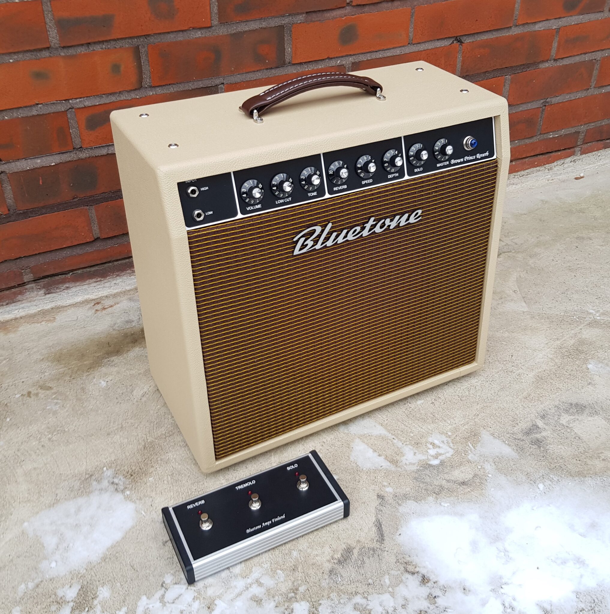 Brown Prince Reverb – Bluetone Custom Amplifiers